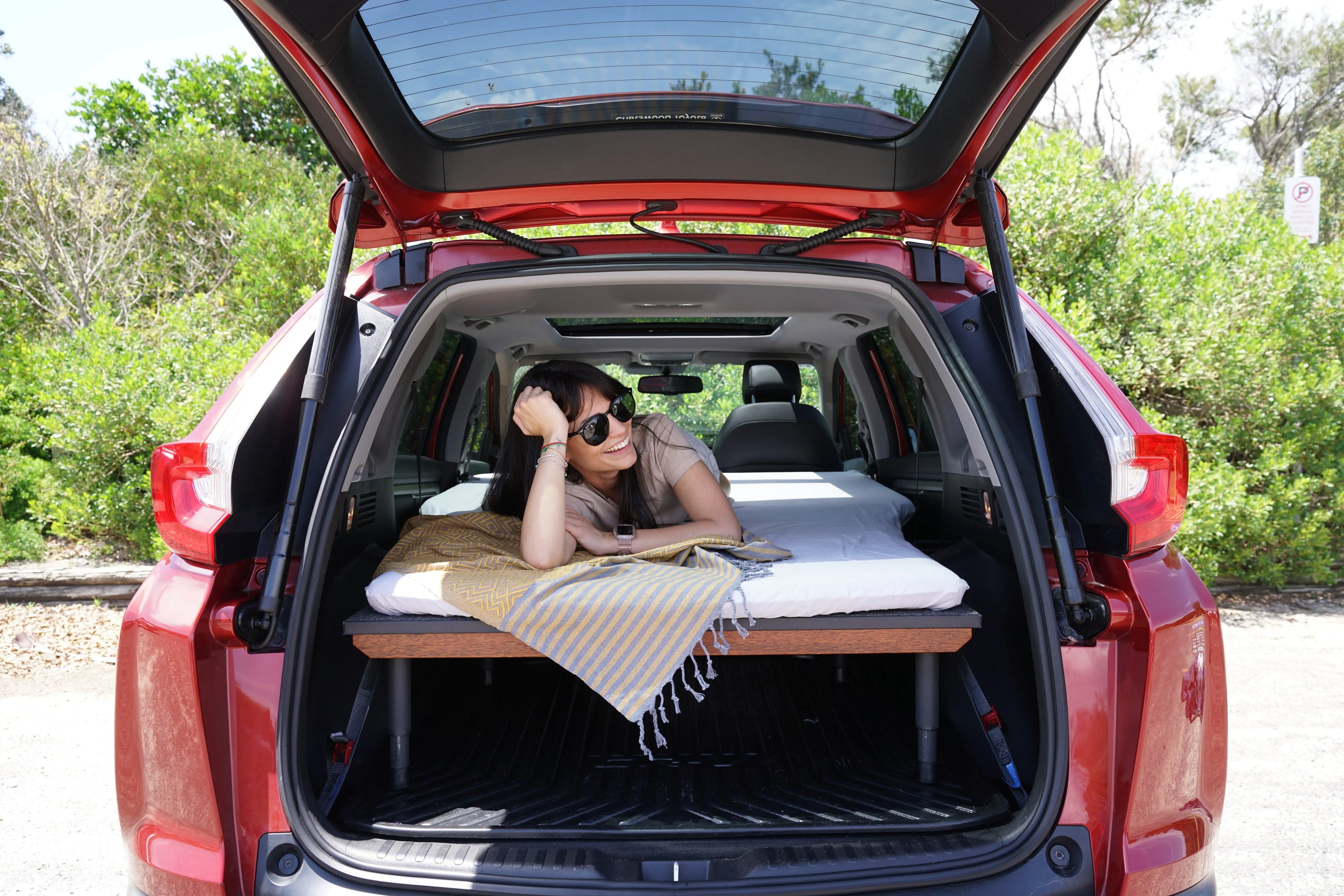 Grotto Base - Car Camping Platform - Grotto Adventure: Grotto Base - Car Camping Platform